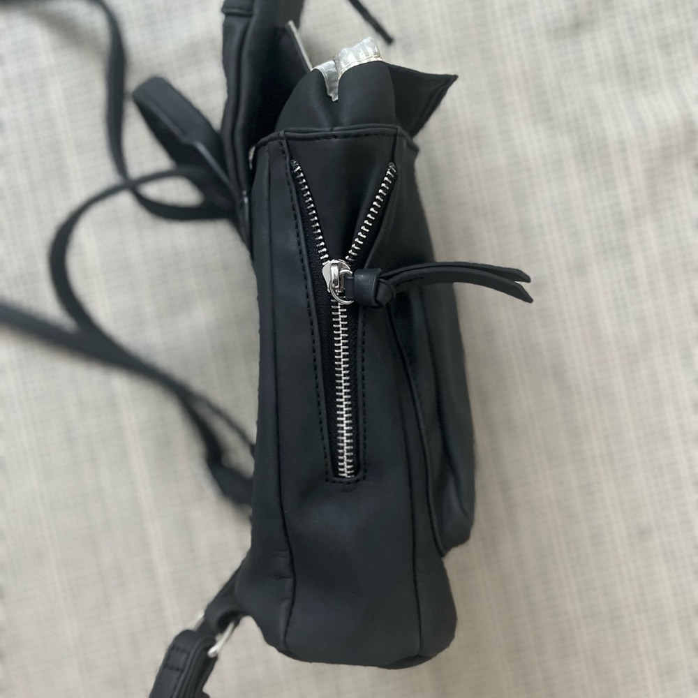 Embroidered Mini Backpack Purse - Picture 5 of 6